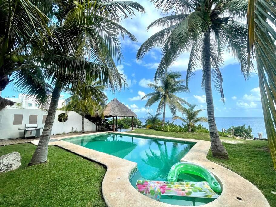 كانكون El Meco Beachfront & Private Pool Villa By Casa Paraiso المظهر الخارجي الصورة